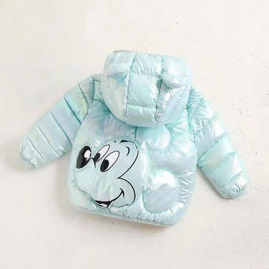 Lekka puchowa kurtka z Myszką Miki Lekka puchowa kurtka z Myszką Miki