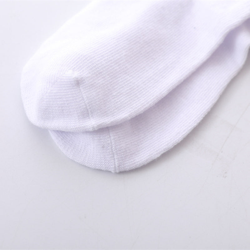 Zestaw 5 par jednolitych dziewczęcych skarpetek