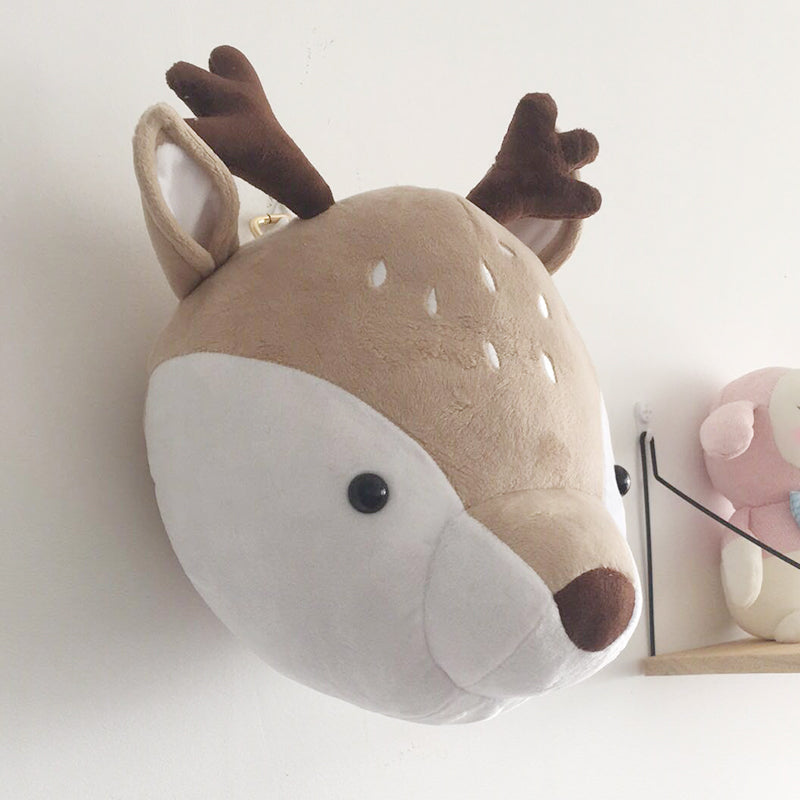 Dekoracyjne zwierzątka do zawieszenia na ścianę w pokoju dziecięcym Dekoracyjne zwierzątka do zawieszenia na ścianę w pokoju dziecięcym