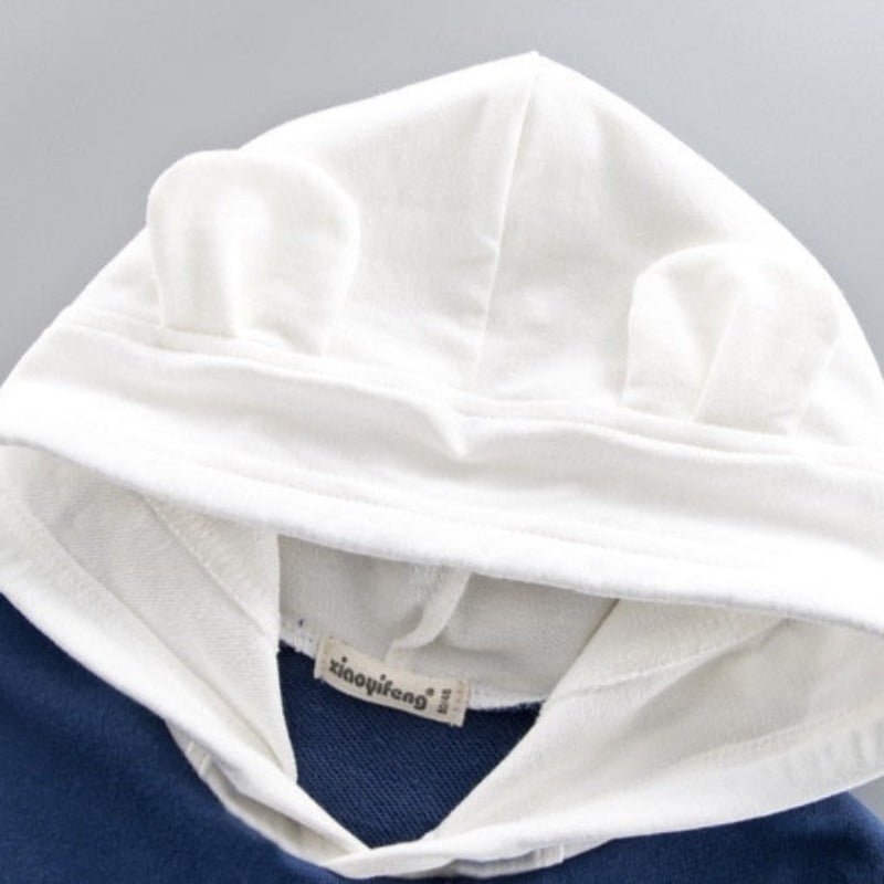 Niemowlęcy komplet dresowy z uszkami