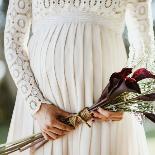 Długa sukienka ciążowa Długa sukienka ciążowa