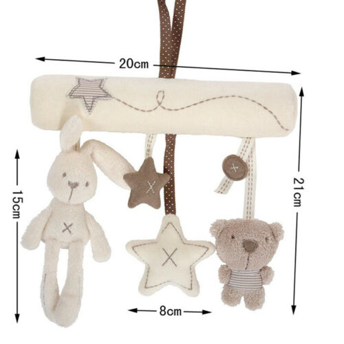 Pluszowa zawieszka na nosidełko lub wózek