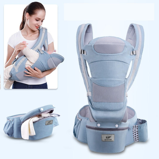 Ergonomiczne nosidełko dla dziecka 0-48 miesięcy Ergonomiczne nosidełko dla dziecka 0-48 miesięcy Jasny niebieski