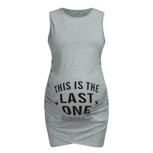 Dopasowana sukienka bez rękawów dla kobiet w ciąży Dopasowana sukienka bez rękawów dla kobiet w ciąży