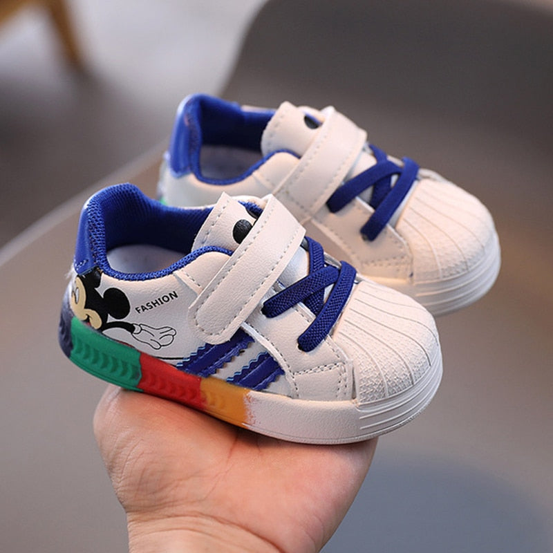 Sportowe buty chłopięce z Myszką Miki - Miziu.pl