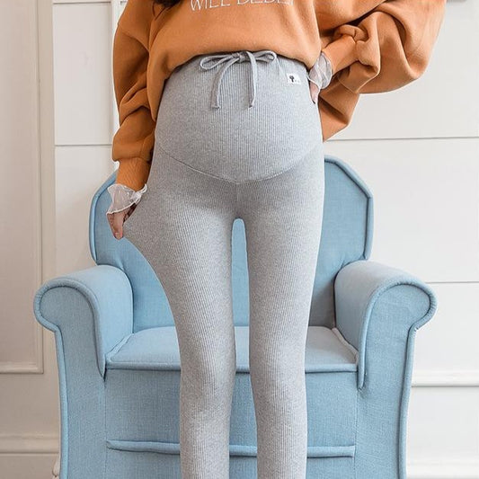 Wiązane legginsy dla kobiet w ciąży Wiązane legginsy dla kobiet w ciąży