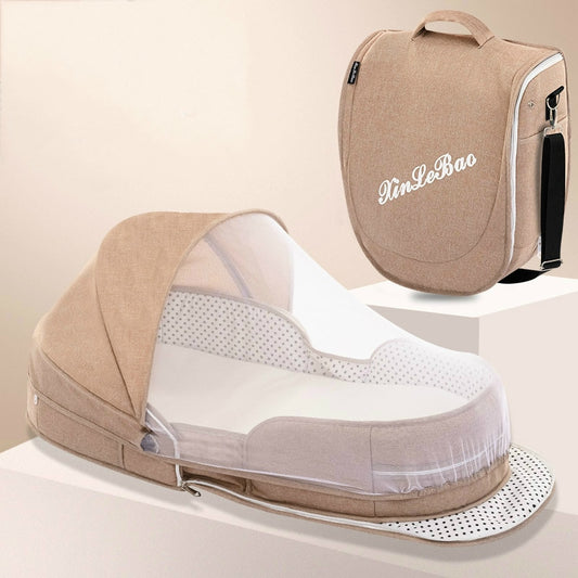 Kokon niemowlęcy przenośne łóżeczko z siatką i torbą Kokon niemowlęcy przenośne łóżeczko z siatką i torbą