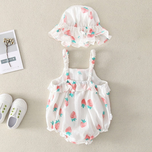 Letnie body z czapeczką Letnie body z czapeczką