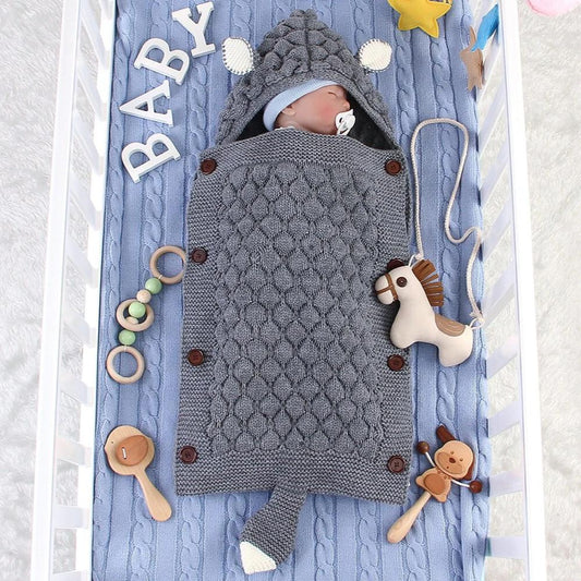 Miękki śpiworek do wózka Miękki śpiworek do wózka Szary