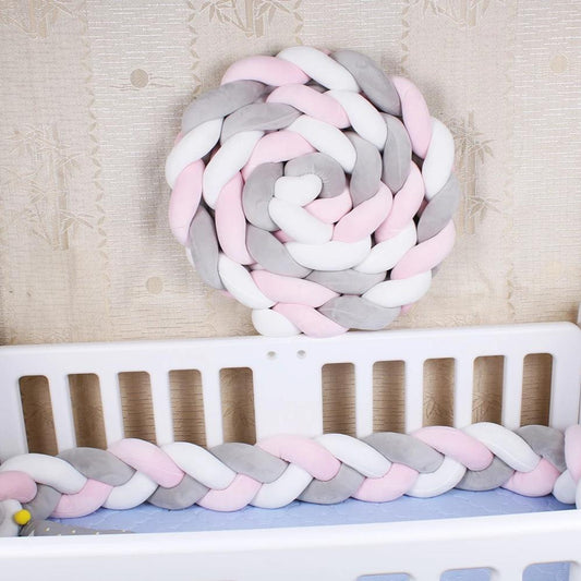 Ochraniacz do łóżeczka warkocz z 3 pasm Ochraniacz do łóżeczka warkocz z 3 pasm