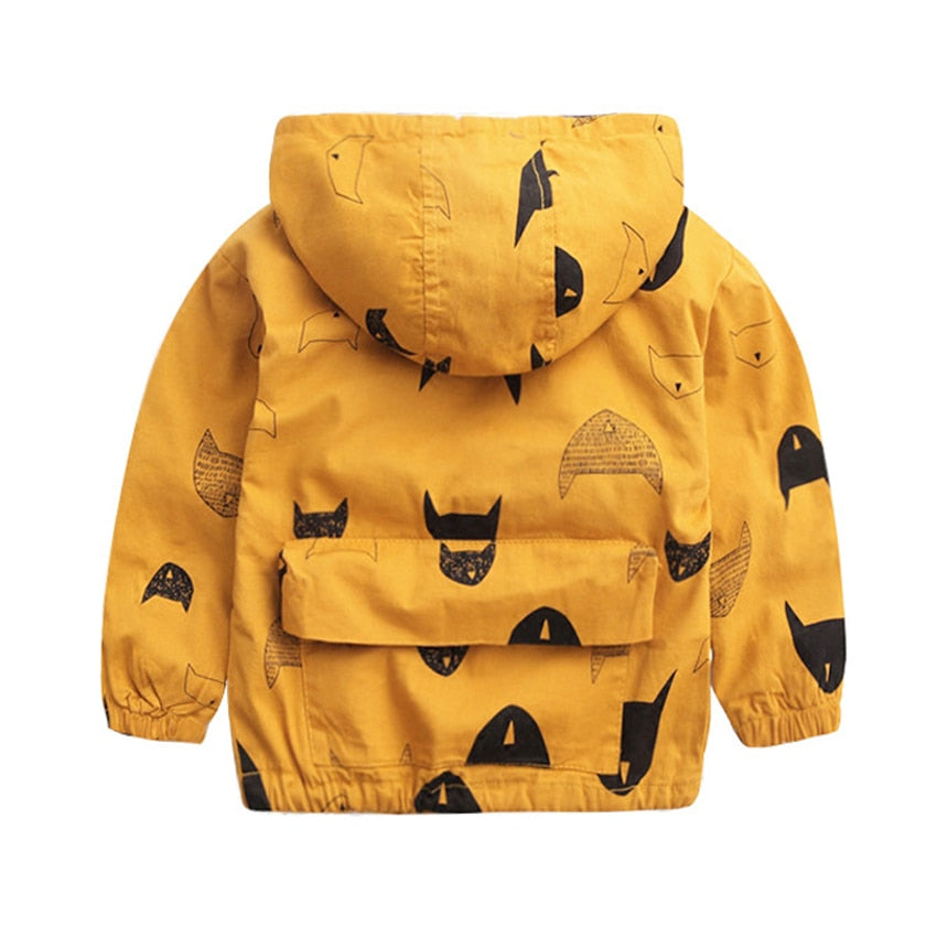 Kurteczka chłopięca we wzorki