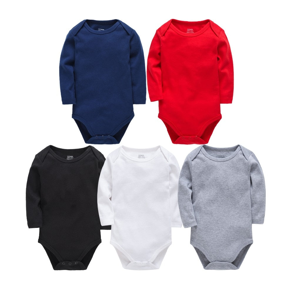 Zestaw od 2 do 7 szt. body niemowlęce basic - Miziu.pl