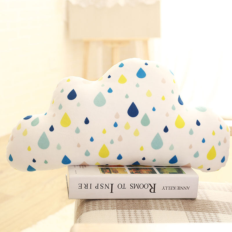 Poduszka dekoracyjna w kształcie chmurki Chmura (50x28 cm)