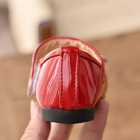 Dziewczęce buciki z kokardką