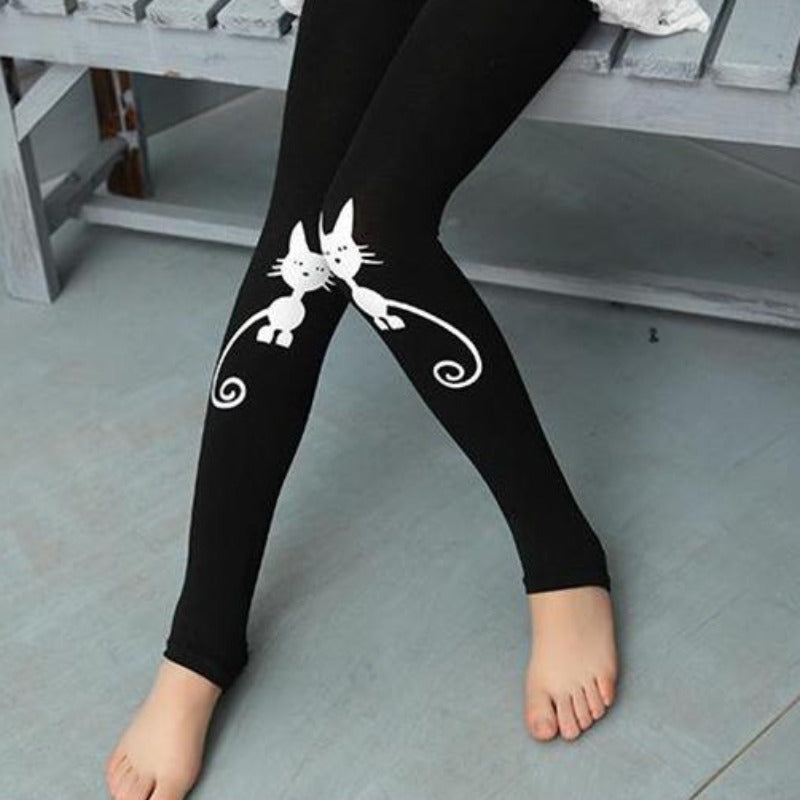 Legginsy dziewczęce w różne wzorki - Miziu.pl