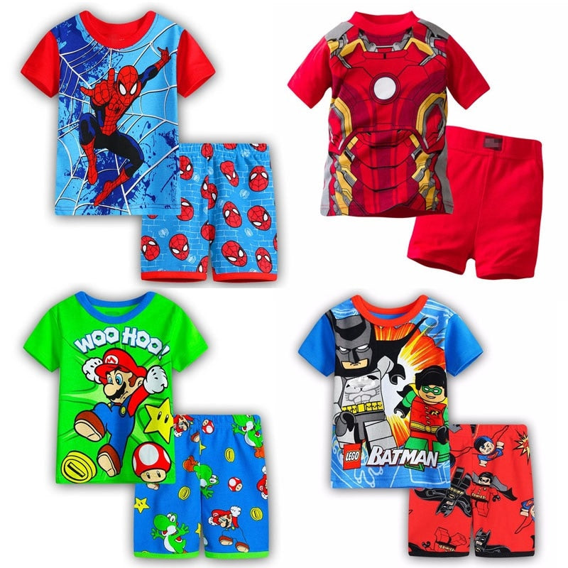 Piżama z motywem postaci z bajek