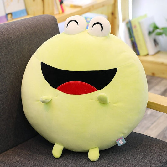 Okrągła poduszka dekoracyjna w zwierzaki Okrągła poduszka dekoracyjna w zwierzaki