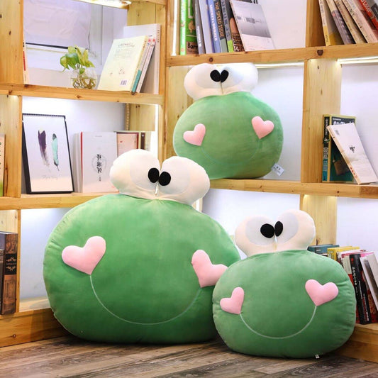 Poduszka dekoracyjna w kształcie żaby Poduszka dekoracyjna w kształcie żaby