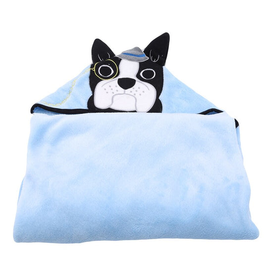 Miękki kocyk flanelowy piesek Miękki kocyk flanelowy piesek