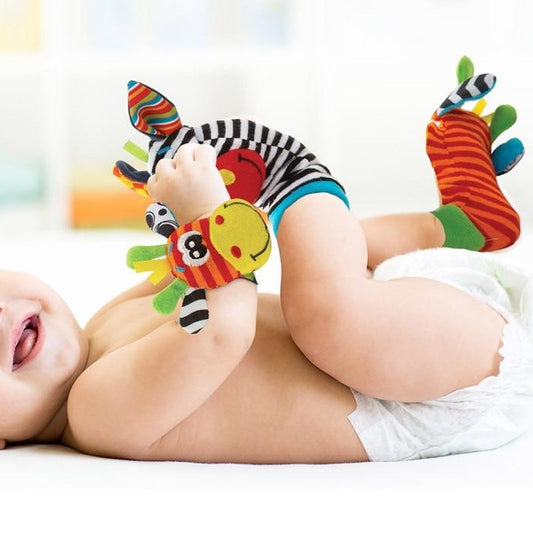 Skarpetki niemowlęce z grzechotkami Skarpetki niemowlęce z grzechotkami