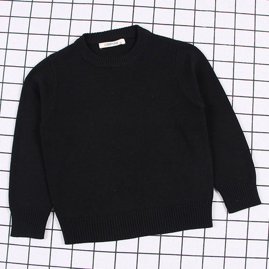 Gładki sweterek dziewczęcy Gładki sweterek dziewczęcy