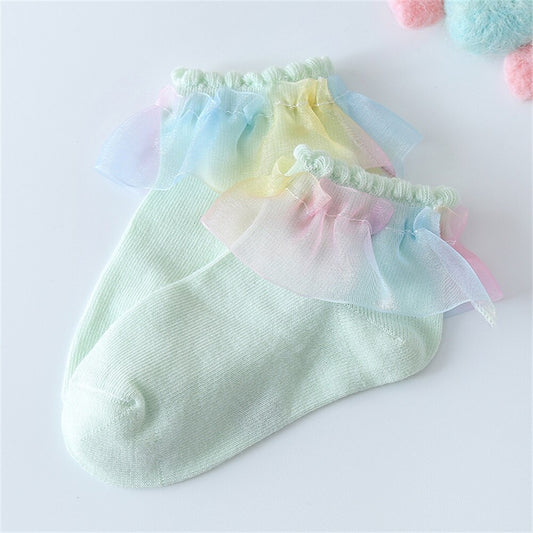 Skarpetki z falbanką Skarpetki z falbanką