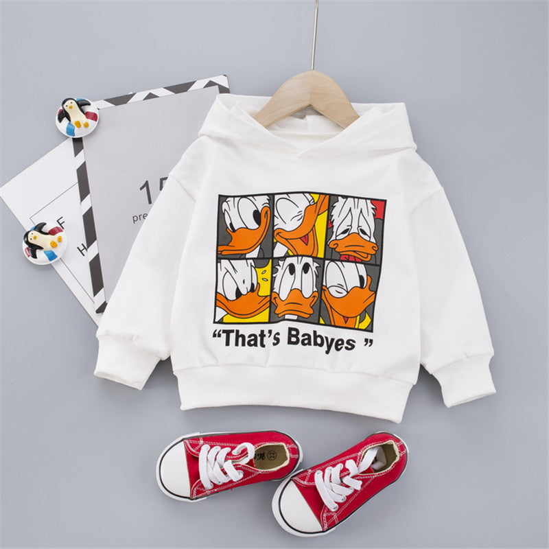 Bluza z Kaczorem Donaldem Biały