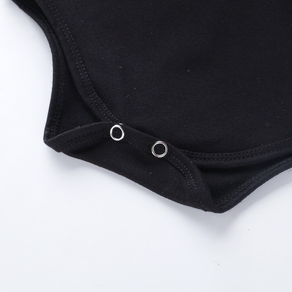 Ozdobne body z długim rękawem na Halloween