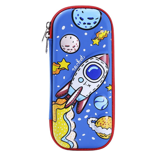 Sztywny piórnik z rakietą kosmiczną Sztywny piórnik z rakietą kosmiczną