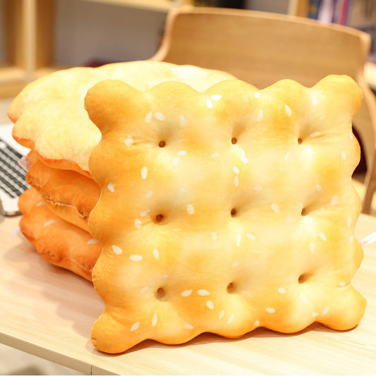 Poduszka dekoracyjna w kształcie herbatnika Poduszka dekoracyjna w kształcie herbatnika