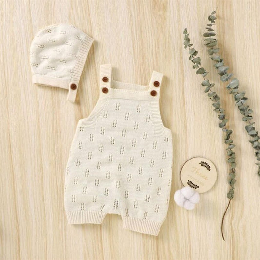 Niemowlęcy rampers dziergany Niemowlęcy rampers dziergany