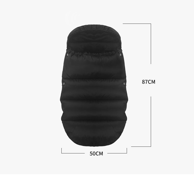 Wodoodporny ciepły śpiworek do wózka