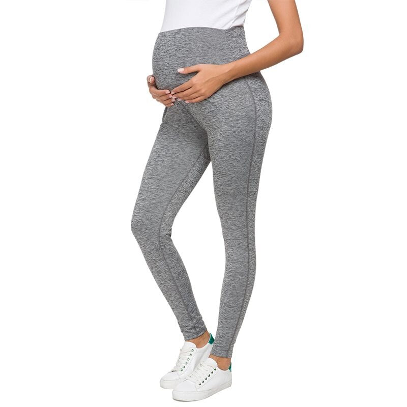 Legginsy dla kobiet w ciąży Szary 2