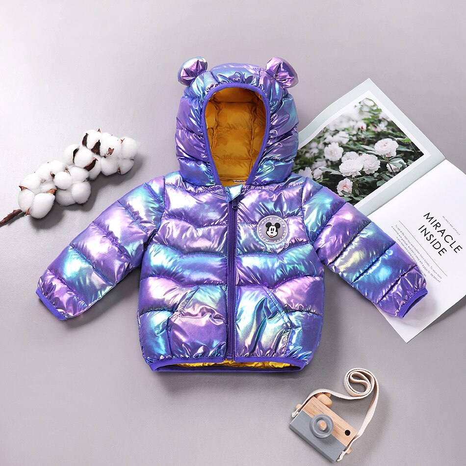 Niemowlęca kurtka pikowana z motywem Myszki Mickey Niemowlęca kurtka pikowana z motywem Myszki Mickey