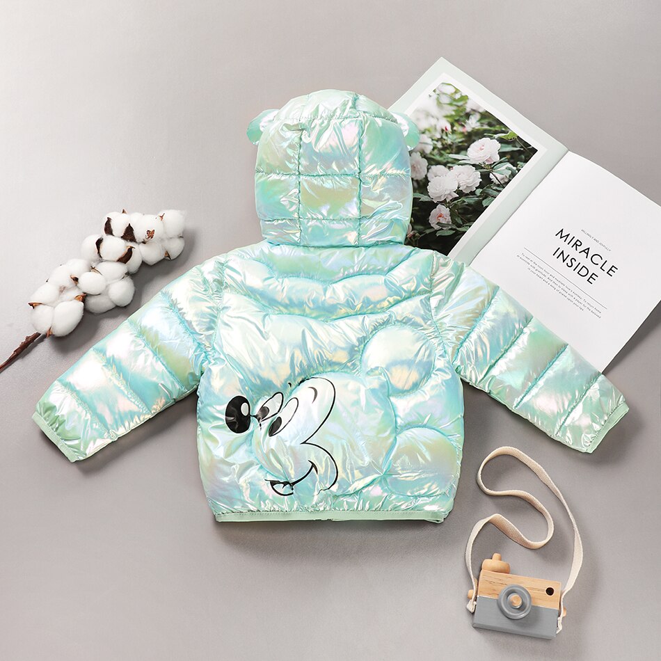 Niemowlęca kurtka pikowana z motywem Myszki Mickey