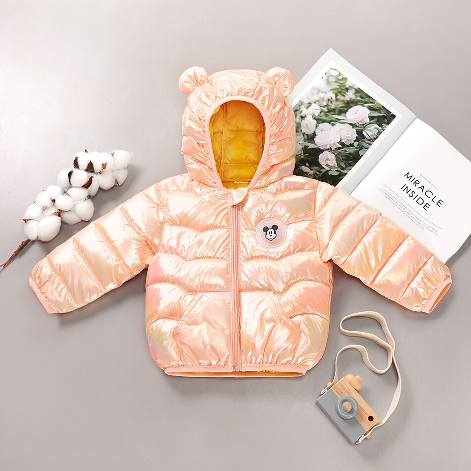 Niemowlęca kurtka pikowana z motywem Myszki Mickey Niemowlęca kurtka pikowana z motywem Myszki Mickey