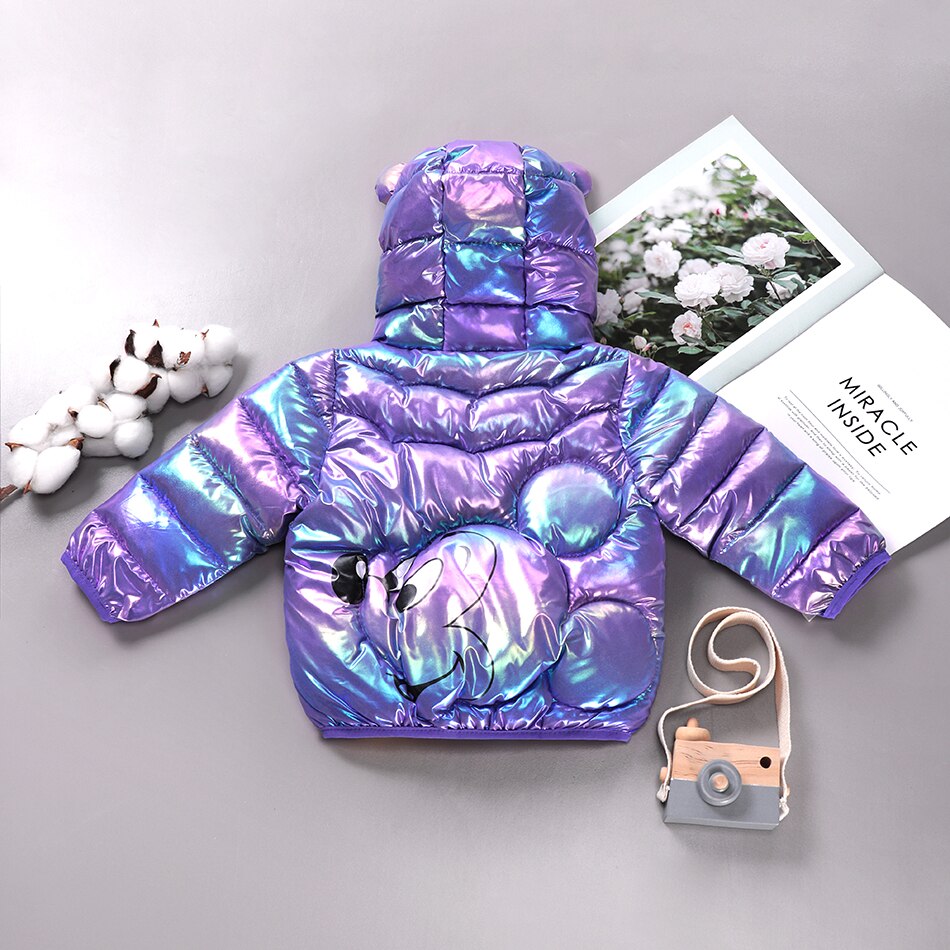 Niemowlęca kurtka pikowana z motywem Myszki Mickey Niemowlęca kurtka pikowana z motywem Myszki Mickey