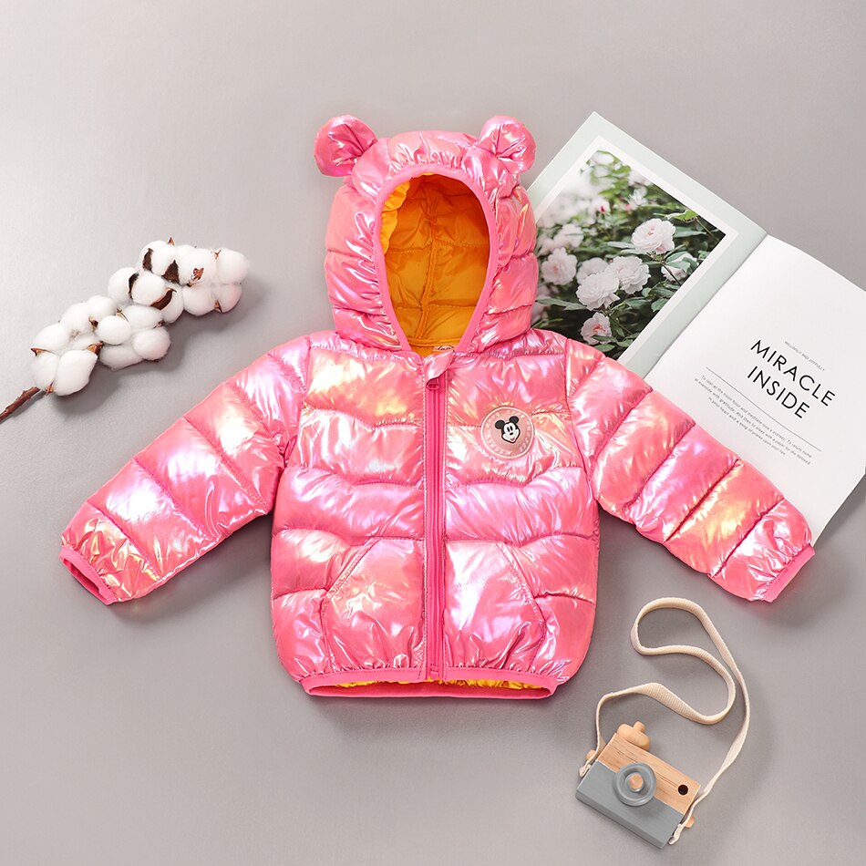 Niemowlęca kurtka pikowana z motywem Myszki Mickey Niemowlęca kurtka pikowana z motywem Myszki Mickey