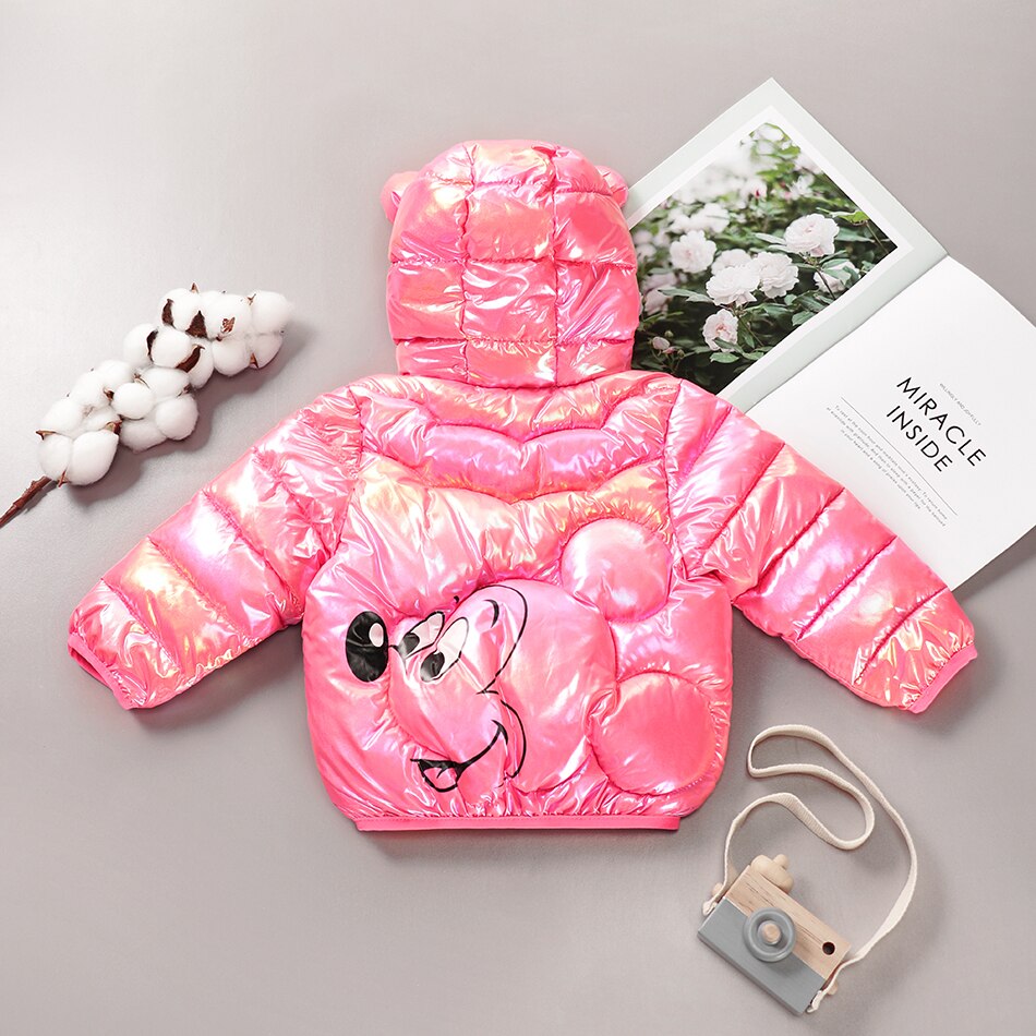 Niemowlęca kurtka pikowana z motywem Myszki Mickey