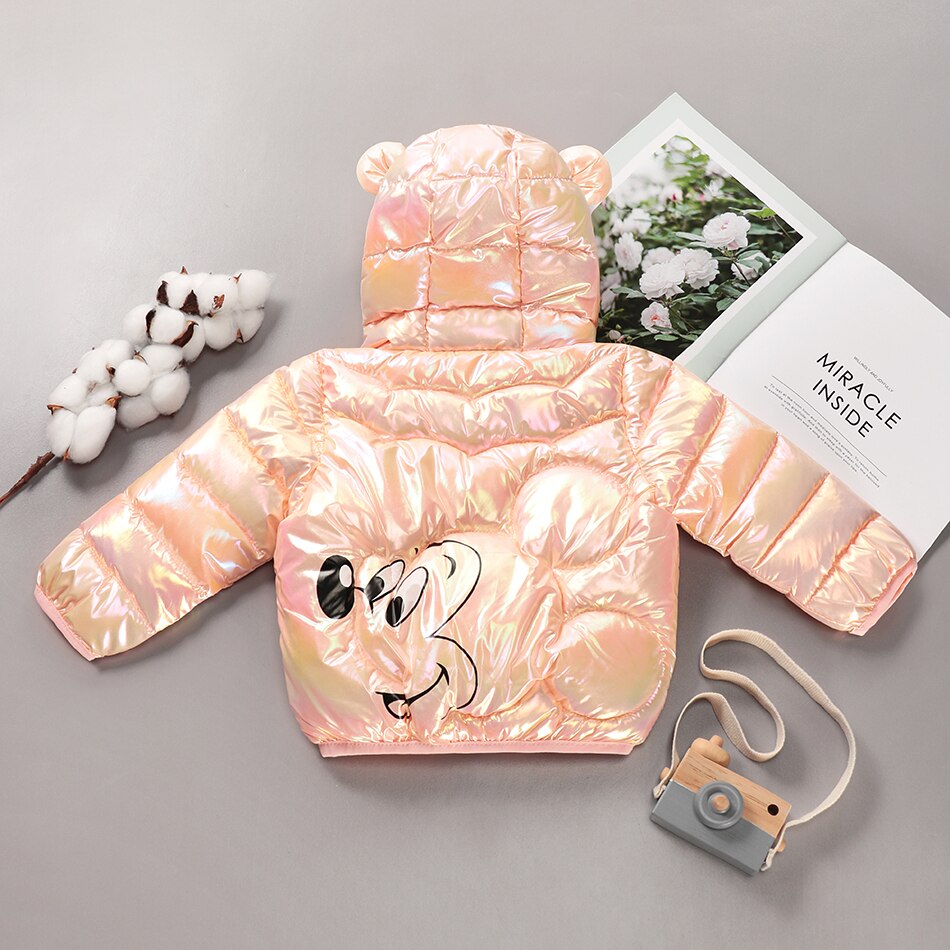 Niemowlęca kurtka pikowana z motywem Myszki Mickey Niemowlęca kurtka pikowana z motywem Myszki Mickey