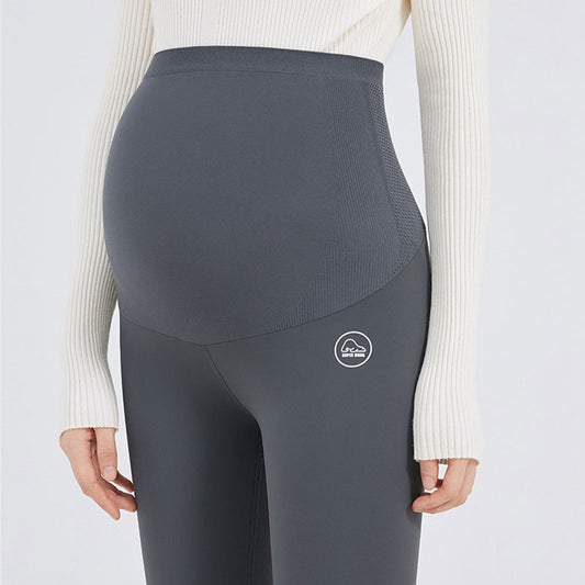 Legginsy ciążowe zimowe ocieplane z podszewką Legginsy ciążowe zimowe ocieplane z podszewką