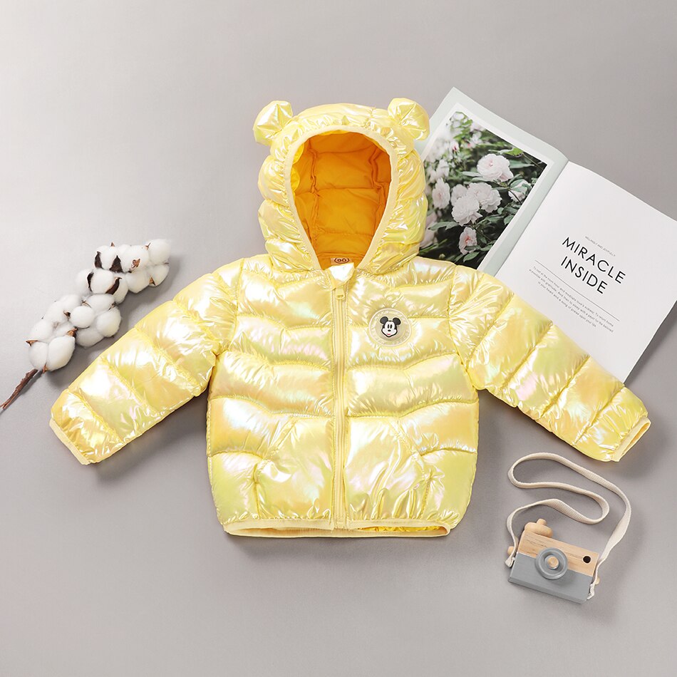 Niemowlęca kurtka pikowana z motywem Myszki Mickey