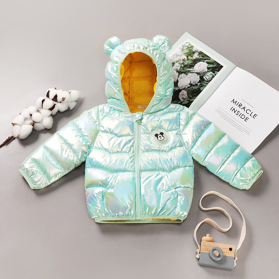 Niemowlęca kurtka pikowana z motywem Myszki Mickey