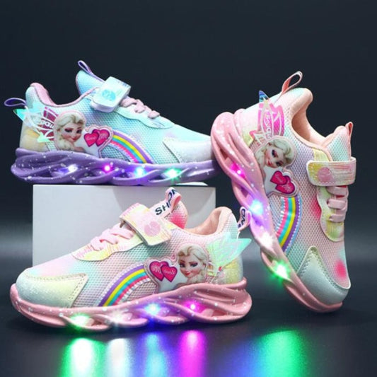 Buty dla dziecka na rzepy świecące Buty dla dziecka na rzepy świecące