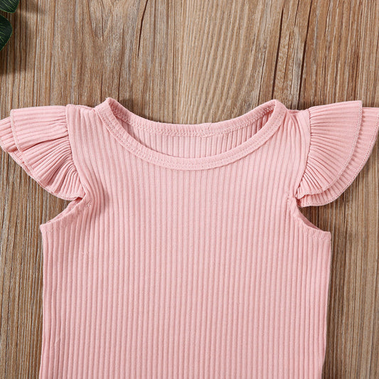 Letni komplet niemowlęcy dla dziewczynki Letni komplet niemowlęcy dla dziewczynki