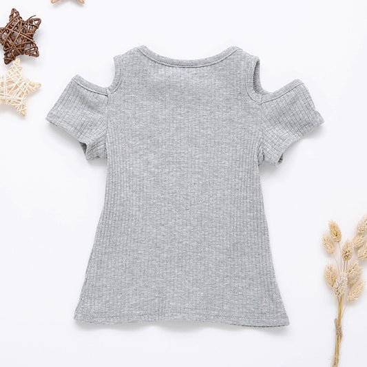 Letnia koszulka z otwartym ramieniem dla niemowląt Letnia koszulka z otwartym ramieniem dla niemowląt