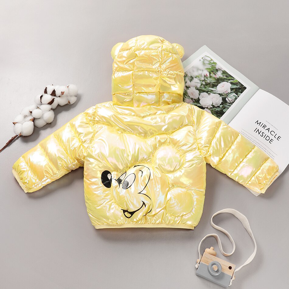 Niemowlęca kurtka pikowana z motywem Myszki Mickey Niemowlęca kurtka pikowana z motywem Myszki Mickey