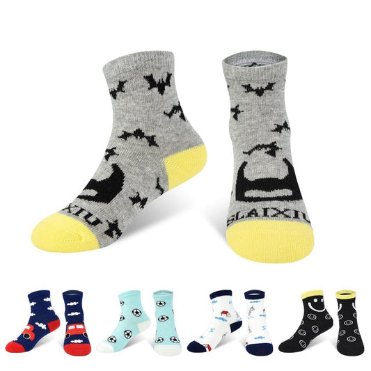 Zestaw 5 par miękkich chłopięcych skarpetek Zestaw 5 par miękkich chłopięcych skarpetek