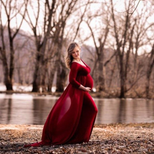 Piękna suknia dla kobiet w ciąży Piękna suknia dla kobiet w ciąży