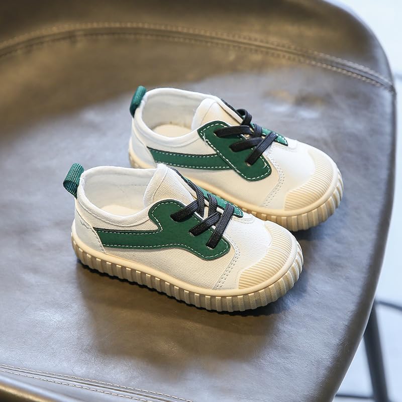 Buty dziewczęce trampki z szerokim przodem Zielony